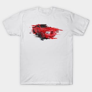 Red Dodge RAM pickup single cab T-Shirt